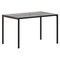 Flash Furniture 30" x 48" Patio Table with Gray Wash Faux Teak Top XU-DG-UH3048-GY-GG - alternate 9